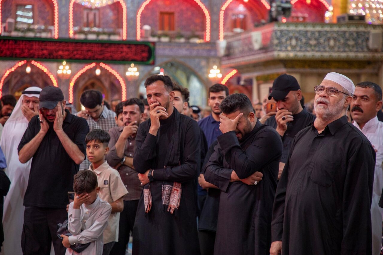 Al-Abbas Shrine holds a mourning assembly to commemorate martyrdom anniversary of Lady Fatima