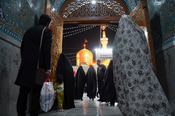 Photos: Ceremony of Hazrat Masoumeh demise anniversary held at Imam Reza holy shrine