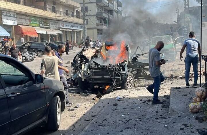 شهادت دو نفر در پی حمله پهپادی اسرائیل به جنوب لبنان