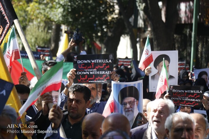 راهپیمایی بشارت نصر در تبریز