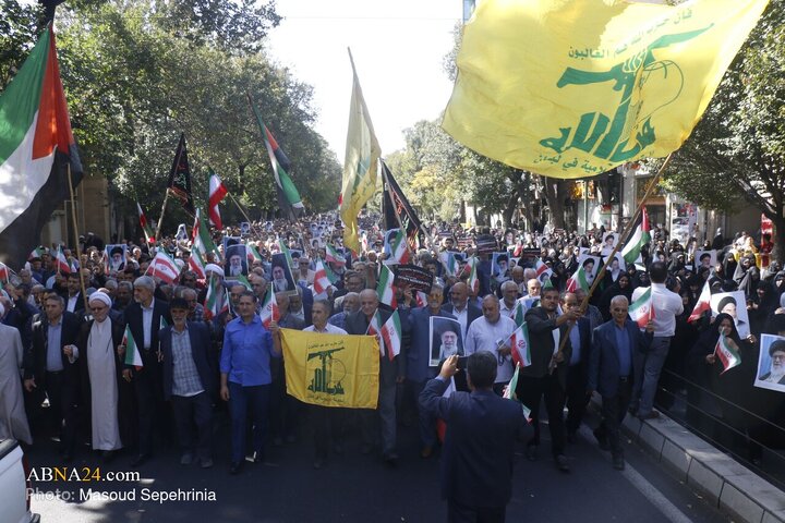 راهپیمایی بشارت نصر در تبریز