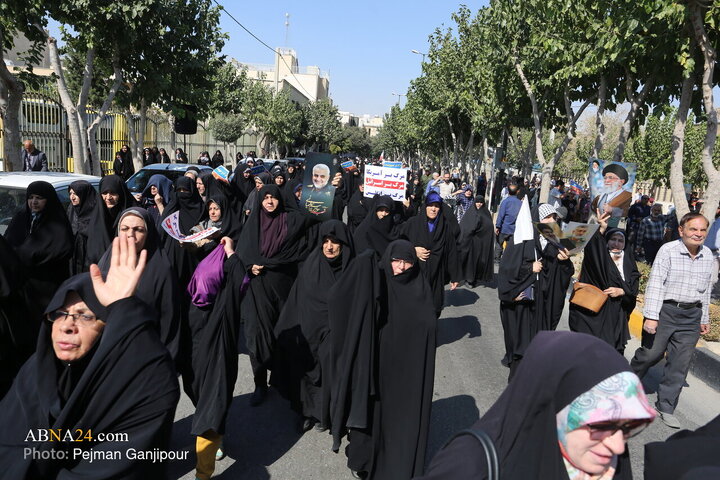 راهپیمایی بشارت نصر در اصفهان