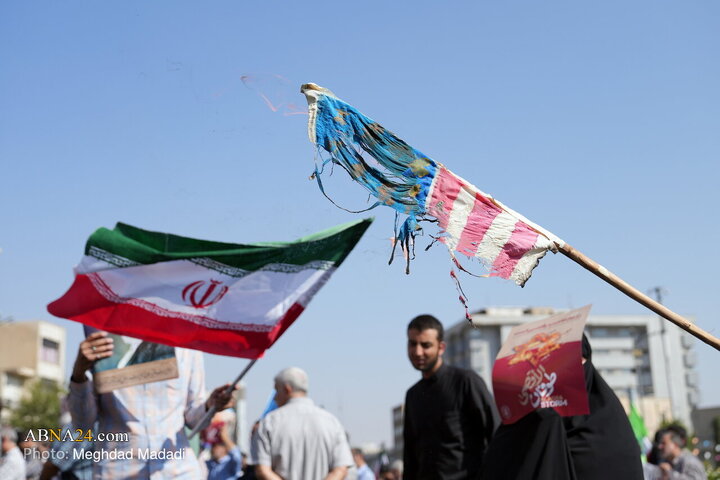 راهپیمایی بشارت نصر در تهران