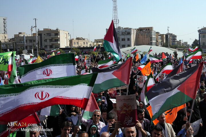 راهپیمایی بشارت نصر در تهران