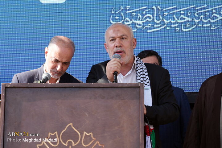 راهپیمایی بشارت نصر در تهران
