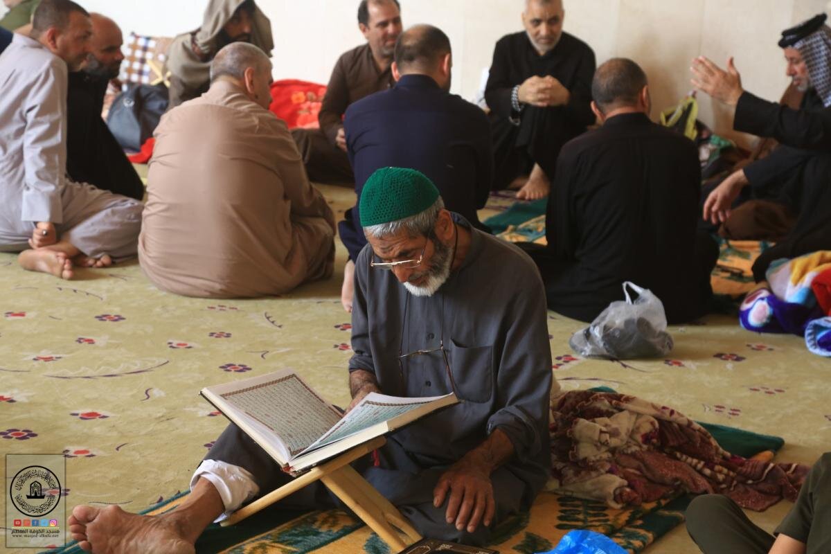 رئیس بخش امور دینی تولیت مسجد کوفه: اعتکاف فرصتی برای تزکیۀ نفس و پالایش دل از غم‌ها است