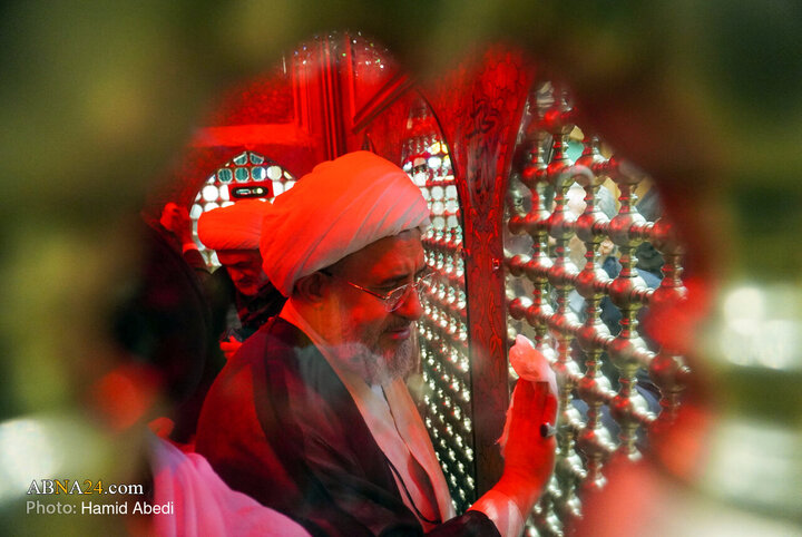 گزارش تصویری | آئین غبارروبی مضجع شریف حضرت موسی مبرقع (ع)