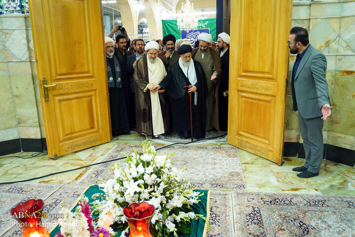 آئین غبارروبی مضجع شریف حضرت موسی مبرقع (ع)