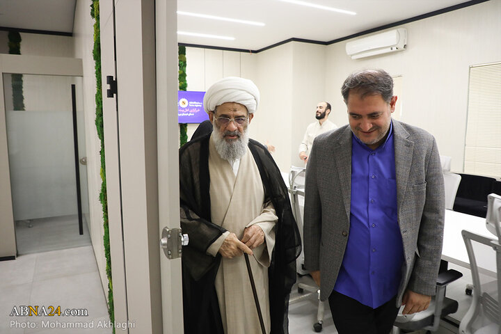گزارش تصویری | بازدید عضو مجلس خبرگان رهبری از خبرگزاری ابنا