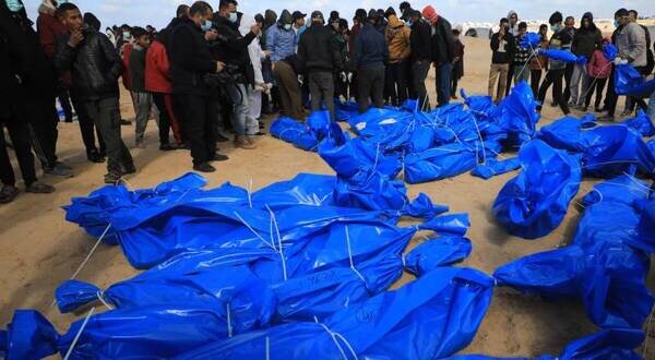 Israel hands over 45 Palestinian bodies under ceasefire deal