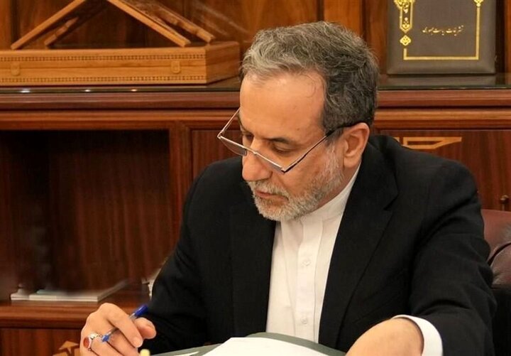 پیام عراقچی در مورد نامه چین، ایران و روسیه به دبیرکل و رئیس شورای امنیت
