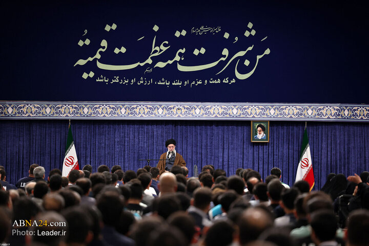 دیدار قهرمانان ورزشی و مدال‌آوران المپیادهای علمی با رهبر انقلاب