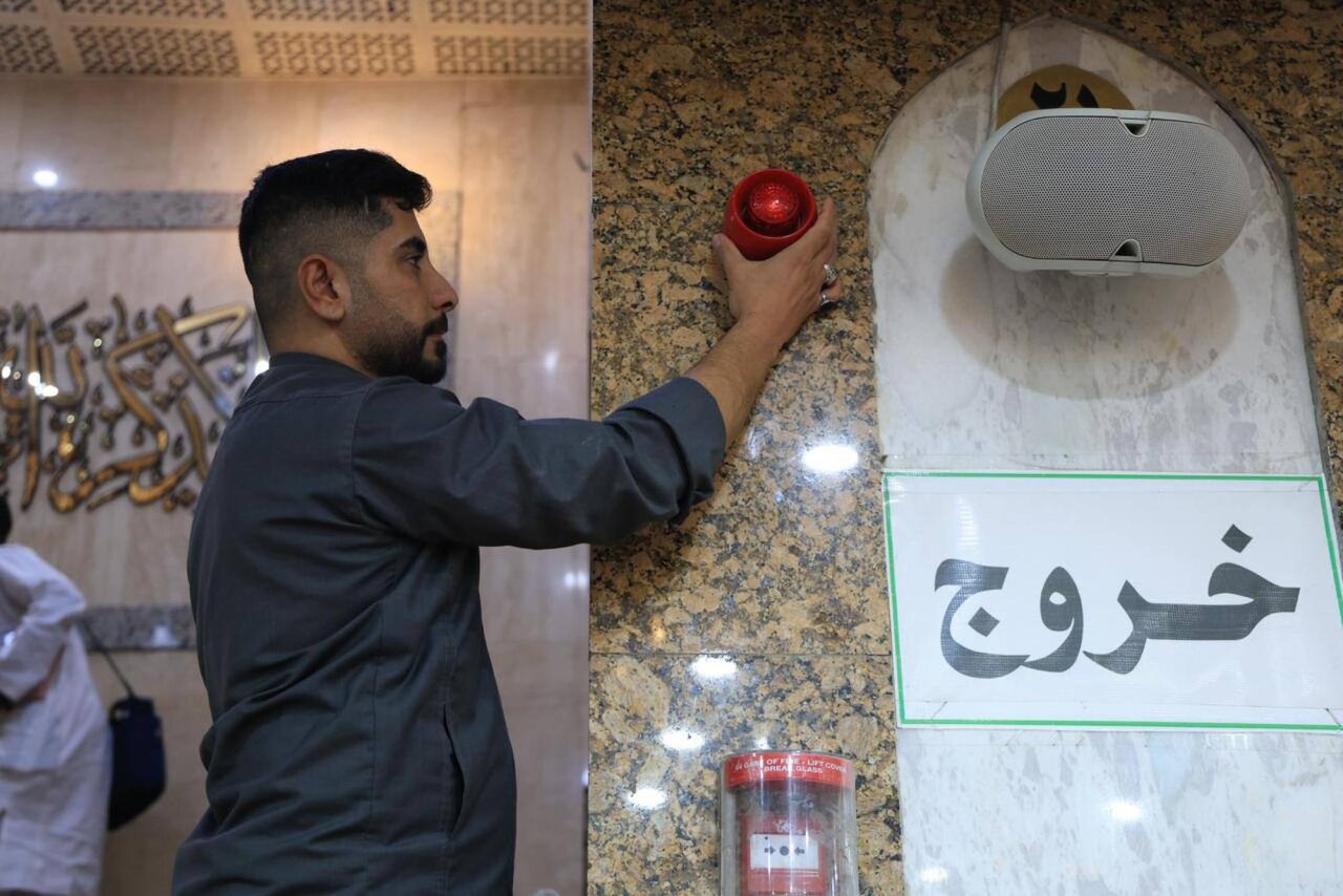 Al-Abbas Shrine upgrades early warning systems for public safety (+Photos)