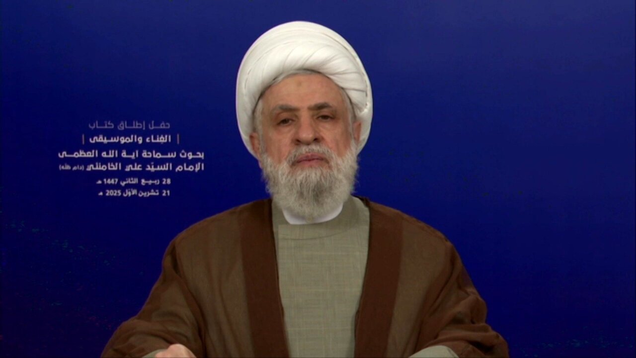 شیخ نعیم قاسم: تهدید علیه ما، هیچ ثمری ندارد/ سلاح مقاومت، بخشی از قدرت لبنان است