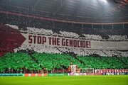 Turkish Galatasaray fans support people of Gaza