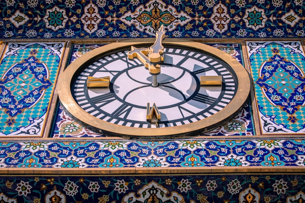 برج ساعت حرم حضرت عباس(ع)