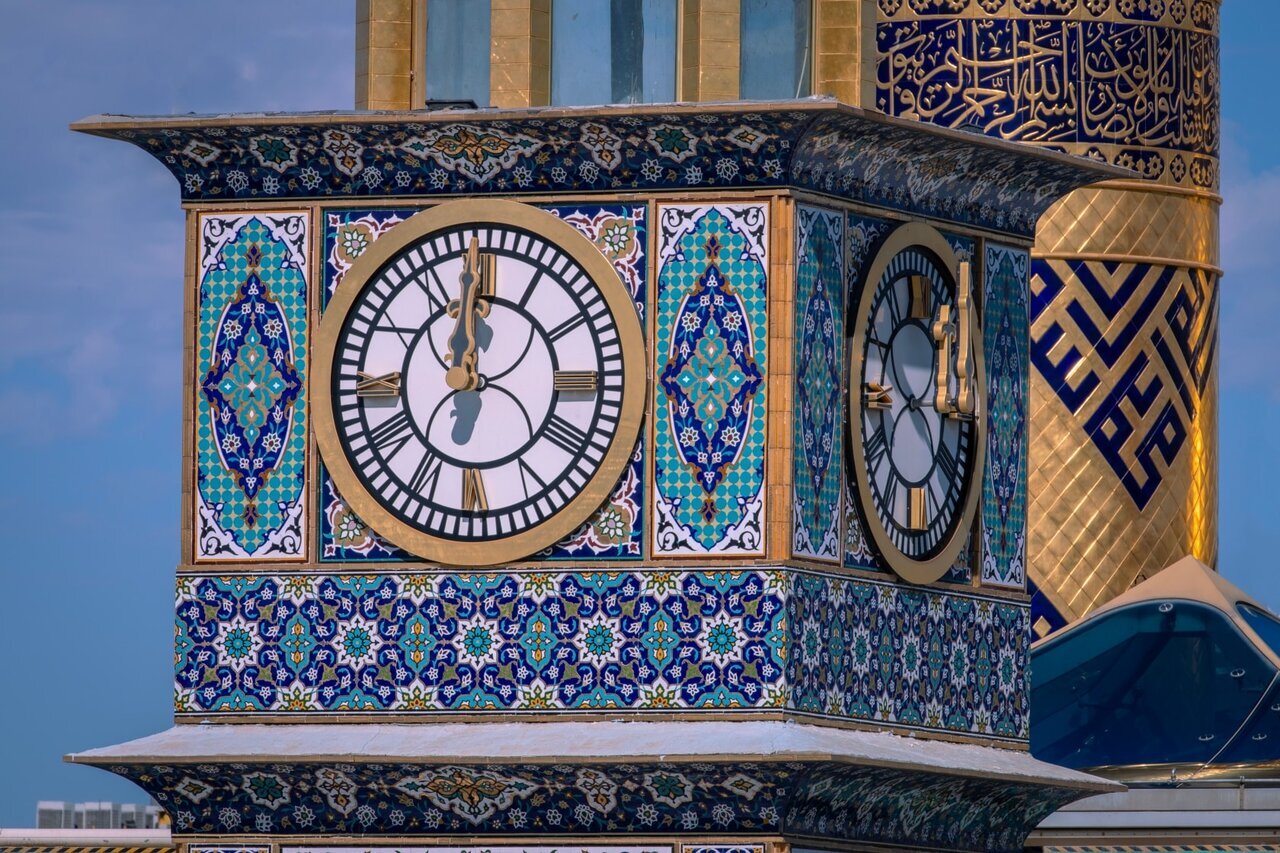 برج ساعت حرم حضرت عباس(ع)