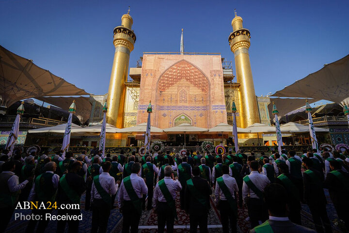 گزارش تصویری | شکوه جشن میلاد حضرت زینب(س) در حرم مطهر امیرالمؤمنین(ع)
