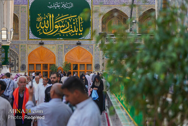 شکوه جشن میلاد حضرت زینب(س) در حرم مطهر امیرالمؤمنین(ع)