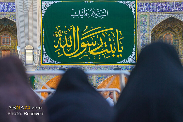 شکوه جشن میلاد حضرت زینب(س) در حرم مطهر امیرالمؤمنین(ع)