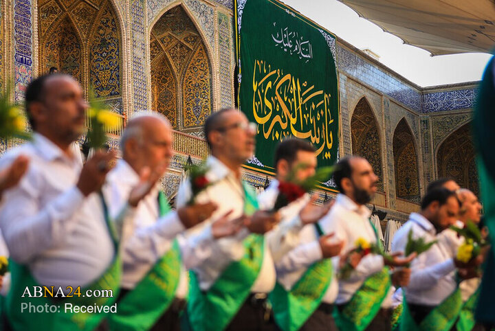 شکوه جشن میلاد حضرت زینب(س) در حرم مطهر امیرالمؤمنین(ع)