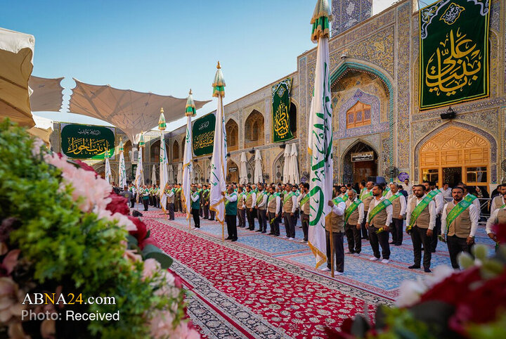 شکوه جشن میلاد حضرت زینب(س) در حرم مطهر امیرالمؤمنین(ع)