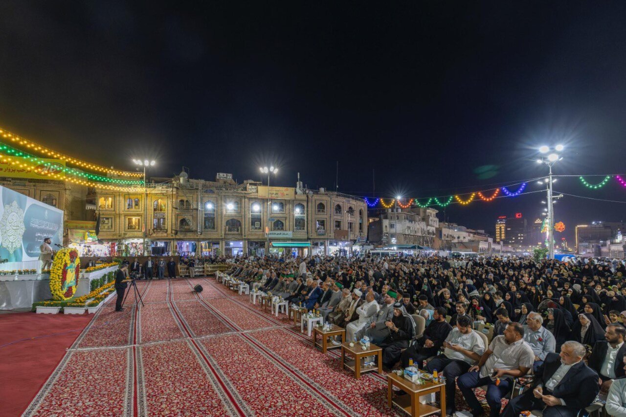 Al-Abbas Holy Shrine holds its central celebration for birth anniversary of Lady Zaynab (+Photos)