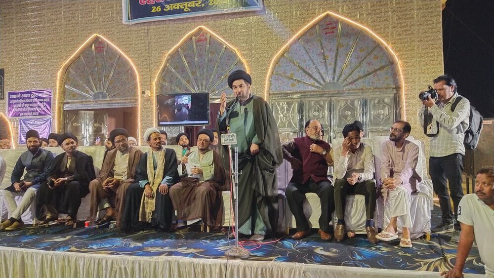 Mass Protest Against Attack on Maulana Kalbe Jawad / Emphasis on Protecting Waqf and Promoting Unity