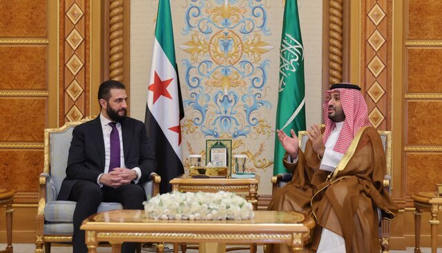 ‌دیدار جولانی با بن سلمان؛ بررسی چشم‌انداز همکاری‌های دوجانبه