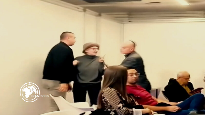 Pro-Palestinian activists disrupt Netanyahu’s brother book event at Belgrade fair