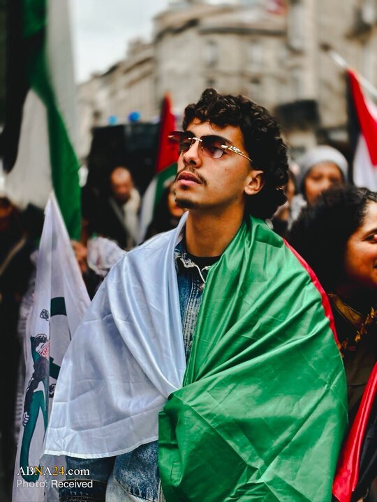 عکس خبری | حمایت اهالی شهر بوردو فرانسه از مقاومت و محکومیت جنایات رژیم صهیونیستی