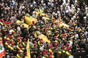 Ispraćaj petorice šehida otpora u Nabatiyehu; otpor se neće predati