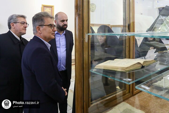 Photos: Consul General of Türkiye in Mashhad visits Razavi Holy Shrine