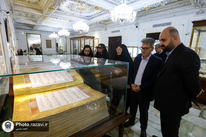 Photos: Consul General of Türkiye in Mashhad visits Razavi Holy Shrine