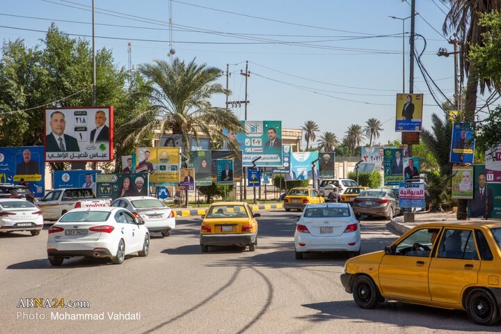 در آستانه انتخابات مجلس عراق در شهرهای دیوانیه و کوت