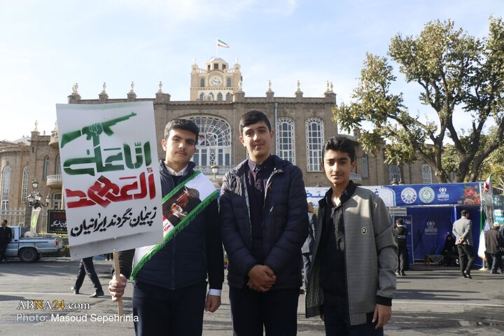 Photos: National Day Against Global Arrogance marked in Tabriz