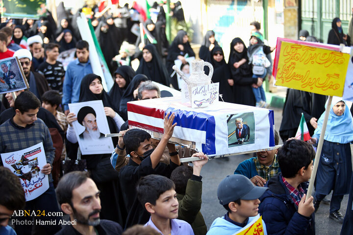 Photos: National Day Against Global Arrogance marked in Qom