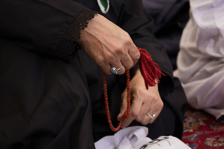 Photos: Mourning ceremony of Hazrat Zahra held by Urdu-speaking women at Razavi Holy Shrine
