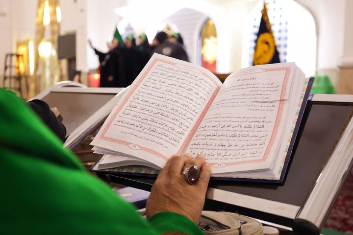 Photos: Mourning ceremony of Hazrat Zahra held by Urdu-speaking women at Razavi Holy Shrine