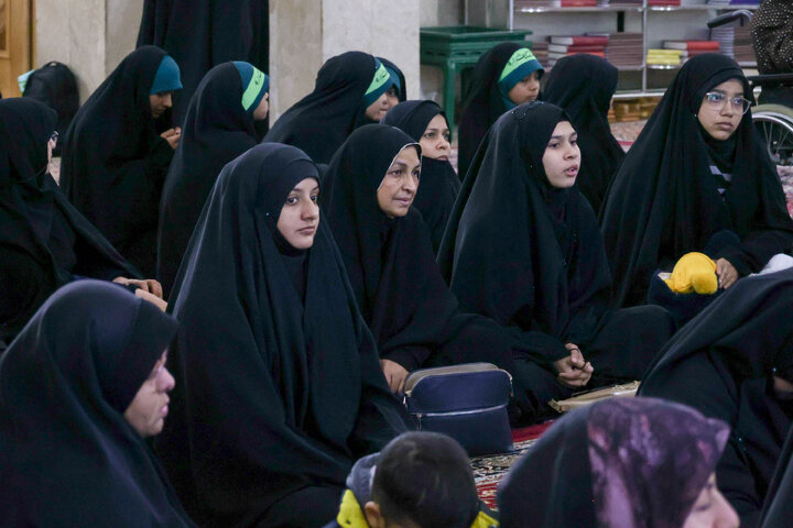 Photos: Mourning ceremony of Hazrat Zahra held by Urdu-speaking women at Razavi Holy Shrine