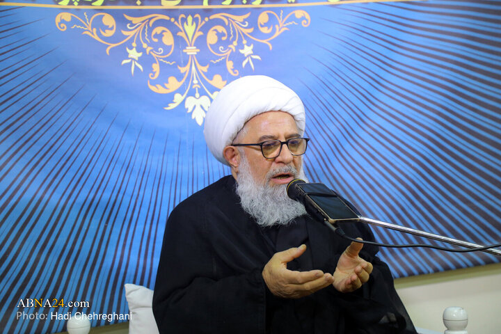 مراسم عزاداری شهادت حضرت فاطمه زهرا(س) در بیت آیت‌الله الهی
