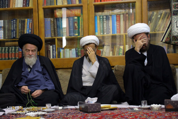 Photos: Hazrat Zahra mourning ceremony held at house of Ayatollah Elahi