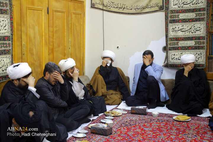 Photos: Hazrat Zahra mourning ceremony held at house of Ayatollah Elahi
