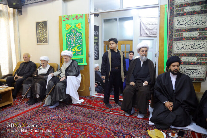 Photos: Hazrat Zahra mourning ceremony held at house of Ayatollah Elahi