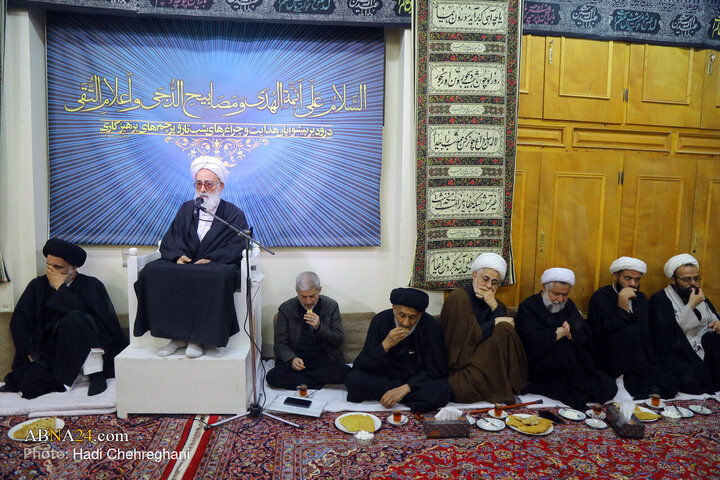 Photos: Hazrat Zahra mourning ceremony held at house of Ayatollah Elahi