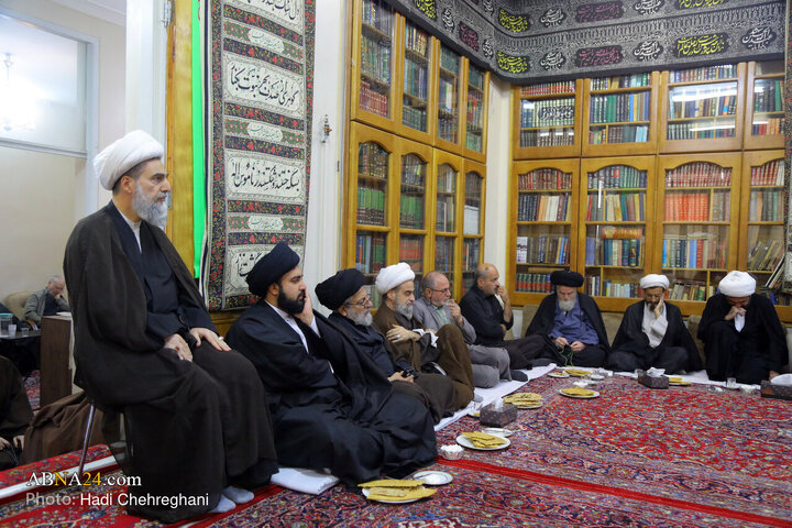 Photos: Hazrat Zahra mourning ceremony held at house of Ayatollah Elahi