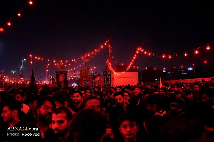 تصاویر | حضور انبوه جمعیت در مراسم عزاداری ایام فاطمیه در کراچی پاکستان