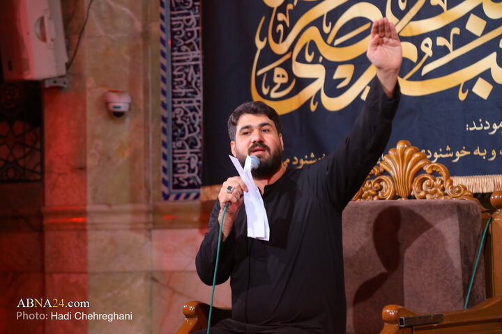مراسم عزاداری شهادت حضرت فاطمه زهرا(س) در مسجد اعظم قم