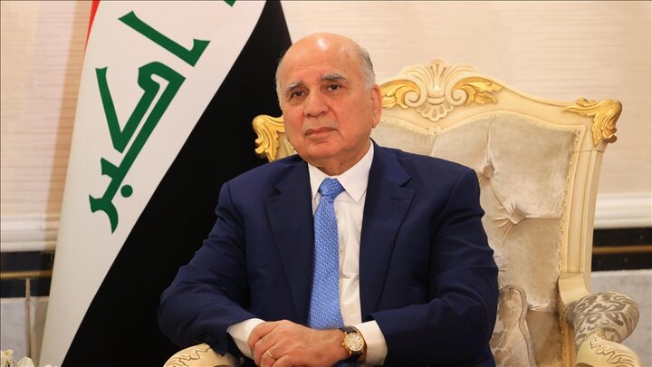 وزیر خارجه عراق: بغداد میان تهران و واشنگتن انتخاب نمی‌کند؛ روابط خوب با ایران و آمریکا هدف ماست