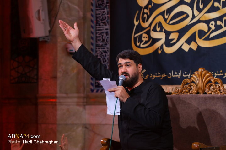 Photos: Hazrat Zahra mourning ceremony held at Azam Mosque in Qom